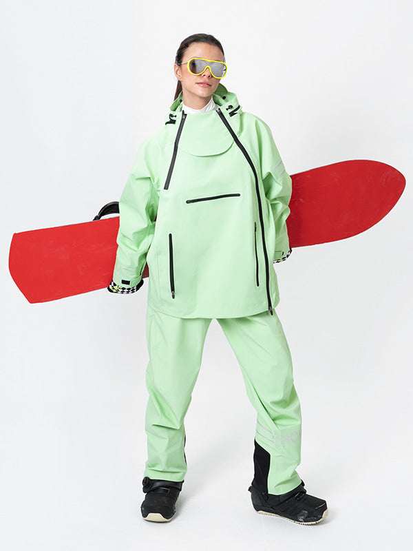 Combinaisons de snowboard imperméables unisexes Snowall Mountain Warrior pour femmes