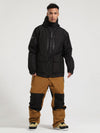 Ensemble veste de ski cargo et salopette Gsou Snow Winter Ranger pour homme