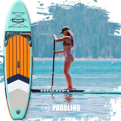 Pack de planche de paddle gonflable Havana Wildlife 10'6'' avec accessoires complets