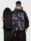 Veste de ski freestyle multifonctionnelle et résistante pour femme, style urbain.