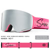 Lunettes de ski/snowboard unisexes Nandn, protection ouvrables