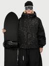 Veste de ski freestyle multifonctionnelle et résistante pour femme, style urbain.