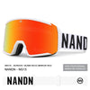 Lunettes de snowboard/ski unisexes Nandn Mountain Chill