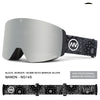 Lunettes de ski emblématiques unisexes Nandn respectueuses des animaux