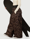 Pantalon de neige ample OG pour femme, style urbain et inspiré des vêtements de travail, avec rivets apparents.