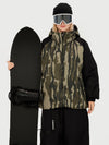 Veste de ski freestyle multifonctionnelle et résistante pour femme, style urbain.