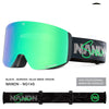 Lunettes de ski emblématiques unisexes Nandn respectueuses des animaux