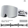 Lunettes de ski emblématiques unisexes Nandn respectueuses des animaux