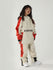 Anorak fleuri Air Pose pour enfant, veste et pantalon de ski