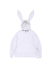 Sweat à capuche unisexe Doorek, mignon lapin de neige, décoration aux longues oreilles