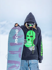 Sweat à capuche unisexe Snowall Gangster Swagger Snowscape imperméable pour homme