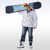 Veste de ski unisexe Snowy Owl Mountain Ice Breaker imperméable à capuche