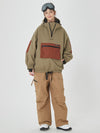 Combinaison de ski bomber pour femme, veste et pantalon de snowboard amples Prime