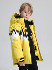 Doudoune de neige Phigee Lightning en duvet de canard pour garçon et fille
