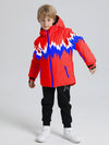 Doudoune imperméable en duvet de canard pour fille et garçon