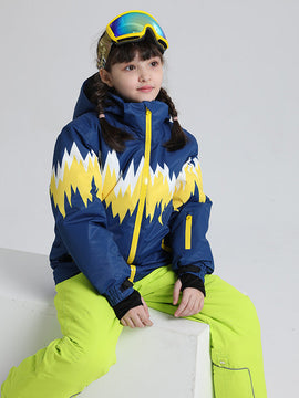 Doudoune imperméable en duvet de canard pour fille et garçon