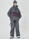 Combinaison de ski bomber pour femme, veste et pantalon de snowboard amples Prime