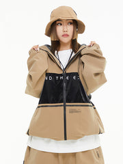Veste de snowboard cargo LD Ski Winter Challenge pour femme