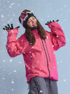 Veste de ski ample Nandn unisexe 3L Snow-Peak pour femme