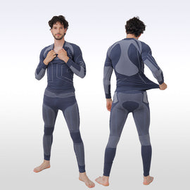 Ensemble de sous-vêtements techniques fonctionnels, chauds et confortables pour homme Snowverb