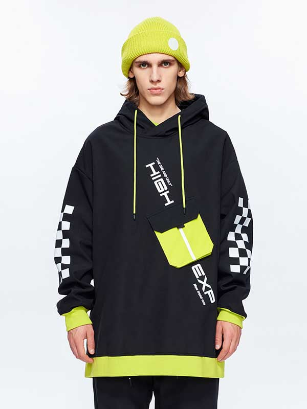 Sweat à capuche pour homme High Experience Vibrant Daily Motion Zone