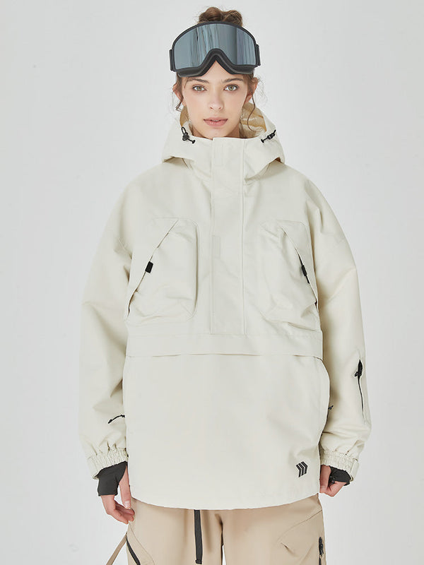 Veste de snowboard anorak ample Mountain Freerider pour femme