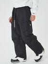Pantalon de ski ample Prime Mountain pour homme avec deux poches cargo latérales