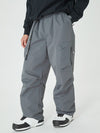 Pantalon de ski ample Prime Mountain pour homme avec deux poches cargo latérales