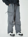 Pantalon de ski ample Prime Mountain pour homme avec deux poches cargo latérales