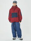 Combinaison de snowboard ample pour homme, style freeride.