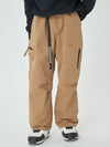 Pantalon de ski ample Prime Mountain pour homme avec deux poches cargo latérales