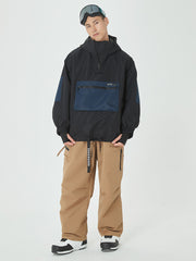 Combinaison de ski bomber pour homme, veste et pantalon de snowboard amples Prime