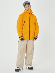 Veste anorak Mountain Breaker pour homme avec pantalon de snowboard cargo stylé