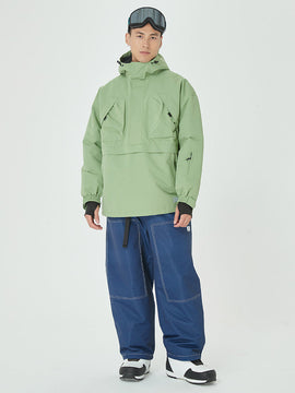 Combinaison de snowboard freeride pour homme, anorak, veste et pantalon