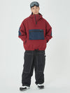 Combinaison de snowboard ample pour homme, style freeride.