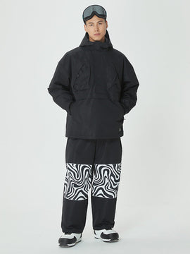 Ensemble veste et pantalon de snowboard Mountain Freerider Baggy Anorak pour hommes