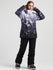 Combinaison de snowboard d'hiver imperméable à imprimé coloré SMN Mountain Freeze pour femme