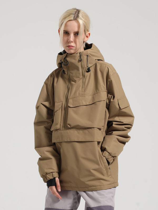 Veste de snowboard cargo anorak Gsou Snow Winter Action pour femme