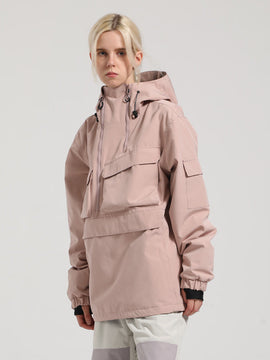 Veste de ski cargo anorak Gsou Snow pour femme