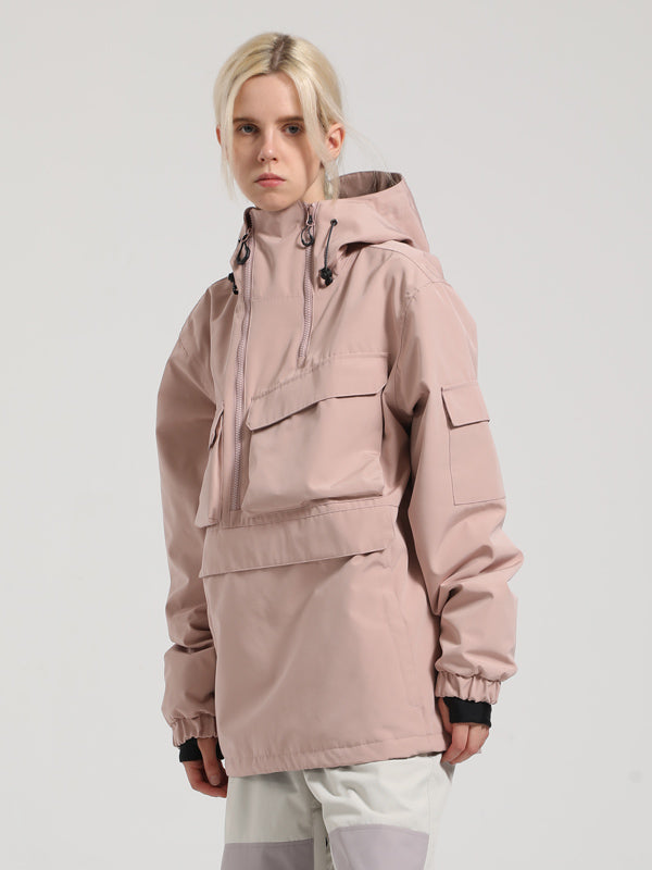Veste de ski cargo anorak Gsou Snow pour femme
