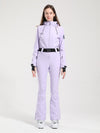 Combinaison de ski Gsou Snow Classic Flare à ceinture pour femme