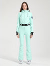 Combinaison de ski Gsou Snow Classic Flare à ceinture pour femme