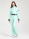 Combinaison de ski Gsou Snow Classic Flare à ceinture pour femme