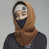 Unisex Fleece Hood, Ski/Snowboard Face Mask, Face Head Warmer