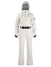 Combinaison de ski Gsou Snow Classic pour femme, coupe évasée et ceinturée