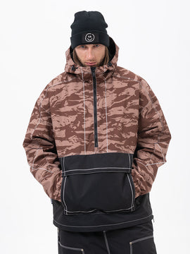 Veste de snowboard camouflage Streetstorm à enfiler, idéale pour toutes les saisons chez les hommes