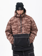 Veste de snowboard camouflage Streetstorm à enfiler, idéale pour toutes les saisons chez les hommes