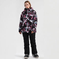 Combinaison de ski imperméable SMN Vast Sky pour femme (veste et pantalon)