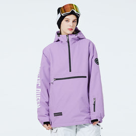 Veste anorak à demi-zip WinterPeak SnowGuard pour femme