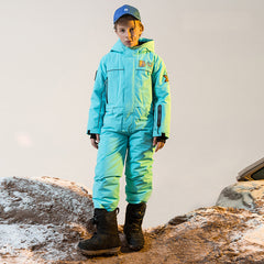 Combinaisons de ski LD Ski Boys New Style Fashion Winter One Piece Snowsuits